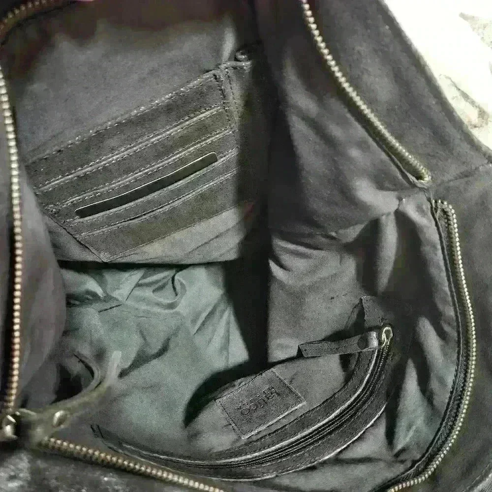 NWT LATICO NJ USA Wilkins Leather Tote Bag Black - Picture 5 of 7